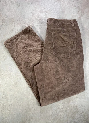 Pantalon Vintage En Velours Côtelé / Corduroy Talbots brun clair ample droit taille 16, merk: Vintage Dressing, staat: Heel goed, maat: XXL / 44 / 16, € 18,00, € 19,60 inclusief Kopersbescherming Pro