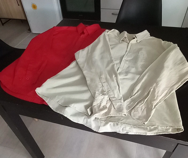 Lot de 2 chemises homme L