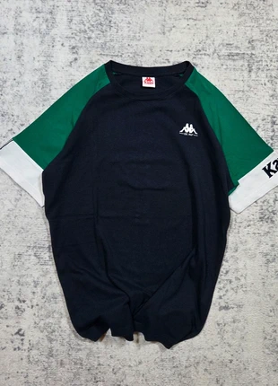 T-shirt Kappa Vintage Bicolore Bleu Marine Vert Blanc M, marque: Kappa, état: Très bon état, taille: M, 19,99 €, 21,69 € Protection acheteurs (Pro) incluse