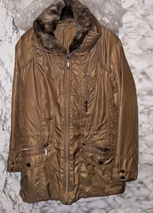 Giacca donna XXL color bronzo con interno in pelliccia morbidissima –come nuova!, marke: LOOK, zustand: Neu, größe: XXL / 44 / 16, 9,00 €, 10,15 € inklusive Vinted-Käuferschutz