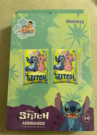 Stitch Schwimmflügel- Ungeöffnet, merk: Bestway, staat: Nieuw met prijskaartje, € 4,00, € 4,90 inclusief Kopersbescherming