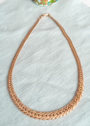 Beau collier vintage bijouterie en plaqué or 45 cm, marca: Collier vintage plaqué or, estado: Muy bueno, 35,00 €, 37,45 € Protección al comprador incluida