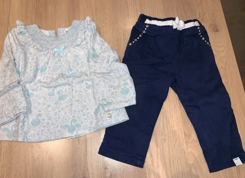 Ensemble sergent major taille 18 mois