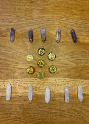 Crystal Points & Chakra Stones Set, brand: Crystal, condition: New without tags, £10.00, £11.20 includes Buyer Protection