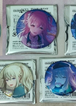 Chapas glitter Project Sekai, merk: Sega, staat: Heel goed, € 4,50, € 5,43 inclusief Kopersbescherming