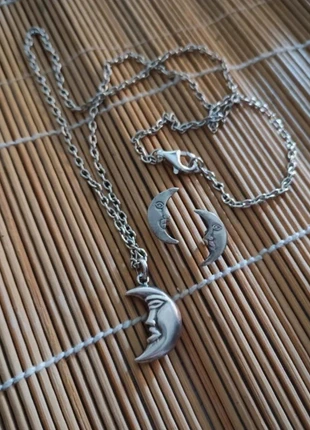 Conjunto lunas de plata, marca: Plata, estado: Nuevo sin etiquetas, 20,00 €, 21,70 € Protección al comprador incluida