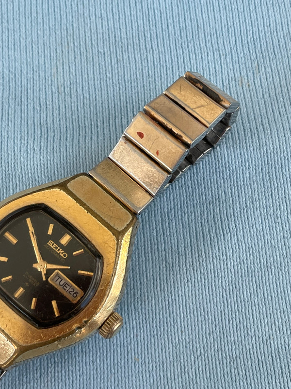 Montre de femme automatique seiko dor e vintage Vinted