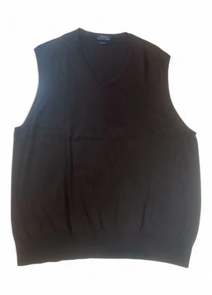 Elegant Pink Ralph Lauren 100% Cotton V-Neck Sweater Vest, marca: Ralph Lauren, estado: Muy bueno, tamaño: L, 15,00 €, 16,45 € Protección al comprador incluida