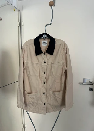 Zara Baumwoll-Arbeitsjacke S, brand: Zara, condizioni: Ottime, taglia: S / IT 40 / EU 36, €8.00, €9.10 include la Protezione acquisti