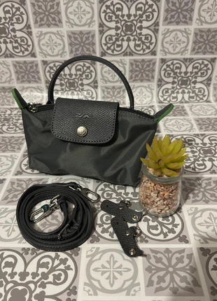 LongChamp Mini Bag XS Dark Grey, marca: Longchamp, estado: Muy bueno, 47,53 €, 50,61 € Protección al comprador incluida