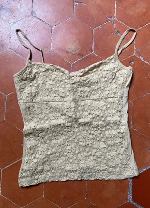 Top brodé, brand: Cortefiel, condition: Very good, size: S / 36 / 8, €8.00, €9.10 includes Buyer Protection