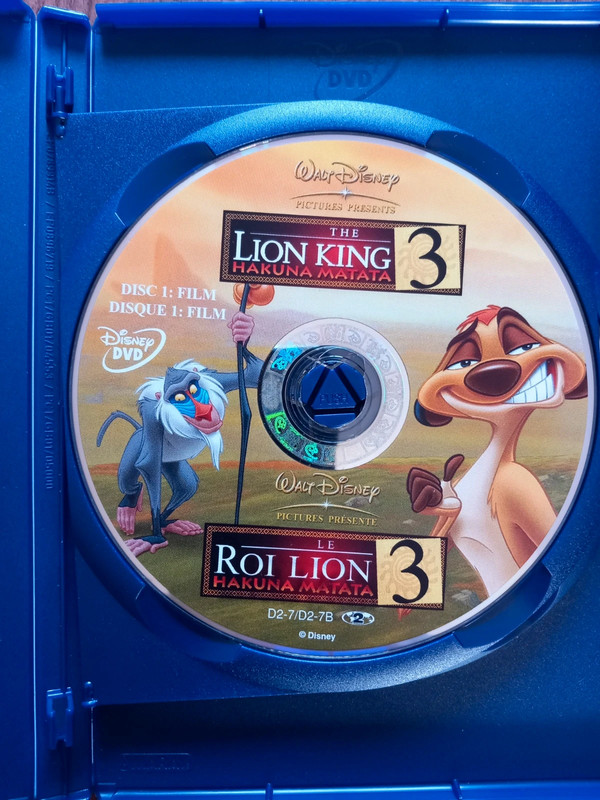 DVD Disney The Lion King 3 Hakuna Matata / Le Roi Lion 3 2