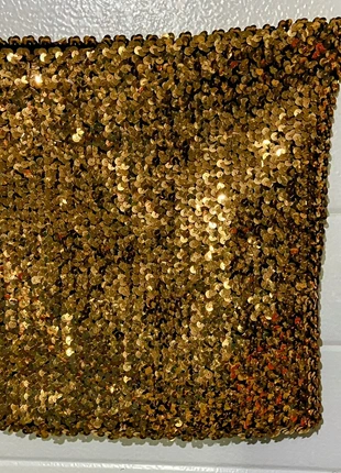 Bustier vintage dorée à sequins, brand: Bustier Paillettes taille S, condition: Very good, size: S / 36 / 8, €10.00, €11.20 includes Buyer Protection