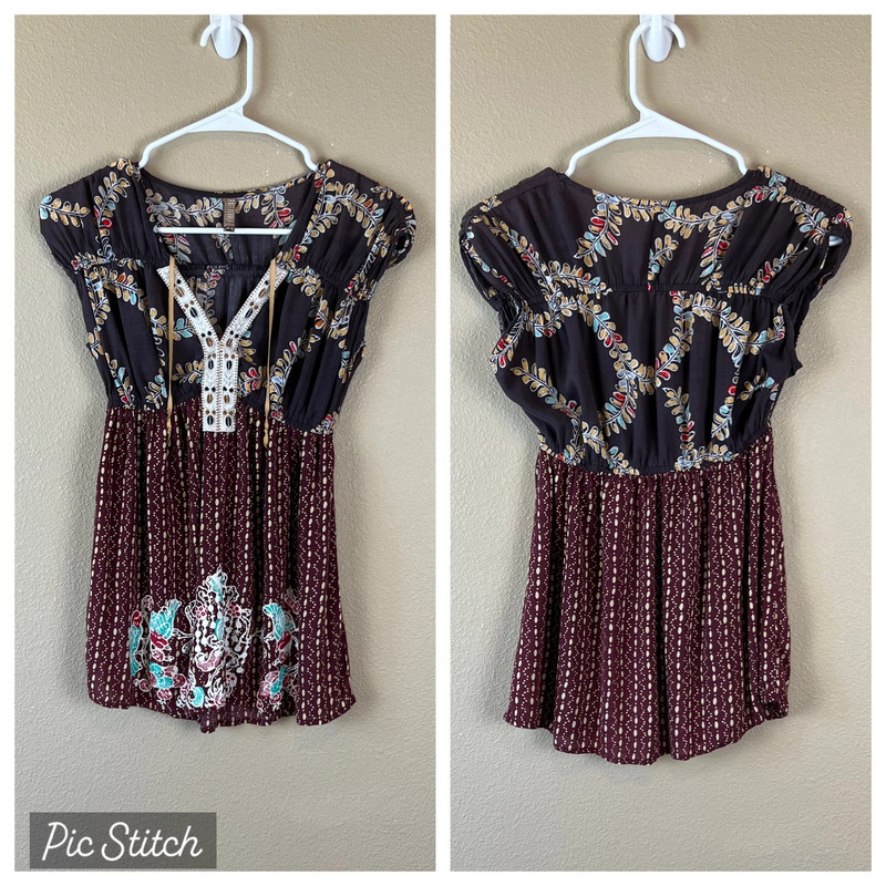 Free People y2k boho top 3