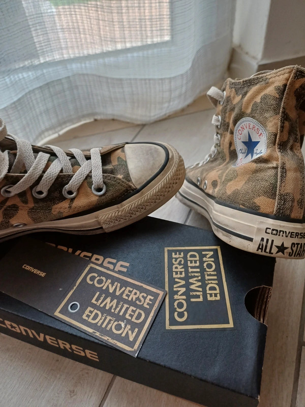 Converse all star camouflage limited edition on sale
