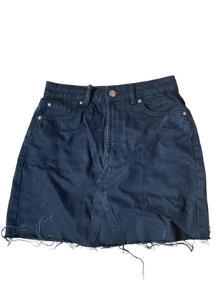 Primark Black Denim Mini - Frayed Hem Fashion, brand: Primark, condition: Good, size: S / 36 / 8, €3.00, €3.85 includes Buyer Protection