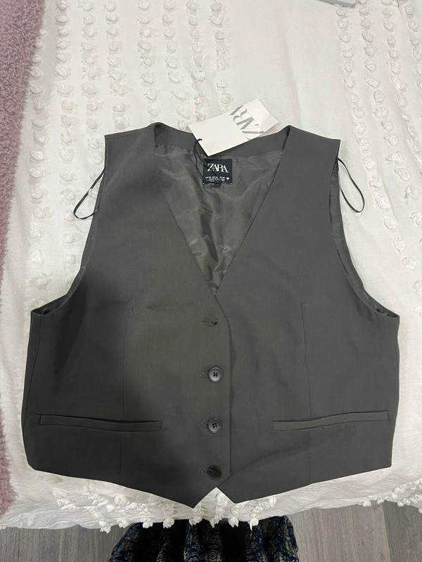 Zara blazer vest 2