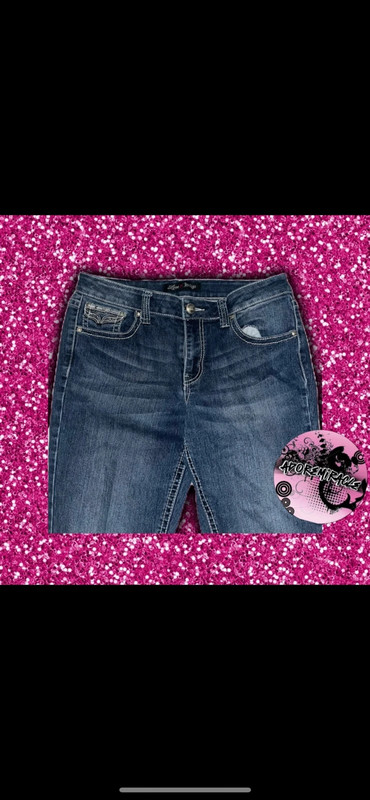 angel wing bling jeans 2