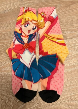 Chaussettes Sailor Moon, marque: Sailor Moon, état: Très bon état, taille: Taille unique, 6,00 €, 7,00 € Protection acheteurs (Pro) incluse