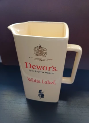 Jarra Dewar's Scotch Whisky White Label pichet jug brocca jarra, marca: White Label, estado: Muy bueno, 14,00 €, 15,40 € Protección al comprador incluida