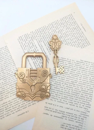 Duo mural steampunk – Cadenas & Clé, merk: Inconnu, staat: Nieuw zonder prijskaartje, € 19,00, € 20,65 inclusief Kopersbescherming Pro