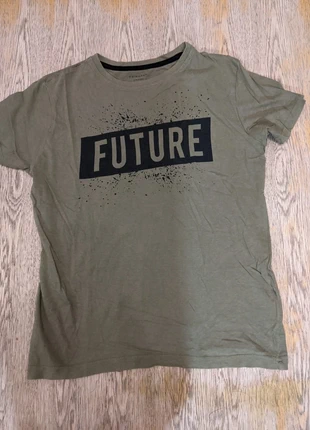 'Future' logo t-shirt (11-12 years), brand: Primark, condition: Very good, size: 12 years / 152 cm, £1.00, £1.38 includes Buyer Protection