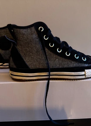 Converse All Star Chuck Taylor "Elise" montantes fourrées – noir/gris – taille 38, marque: Converse, état: Très bon état, taille: 38, 50,00 €, 53,20 € Protection acheteurs incluse