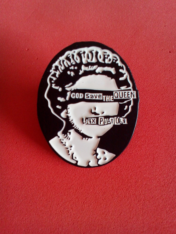 Sex Pistols God Save The Queen Pin Metal Badge Pins | Vinted