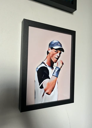 Poster Jannik Sinner Tennis 20x30cm, marke: Tennis, zustand: Neu, 12,50 €, 13,83 € inklusive Vinted-Käuferschutz