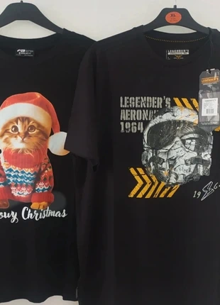 Bundles Two T shirts for men's size XL. Cotton, condition: New with tags, size: XL, £12.00, £13.30 includes Buyer Protection