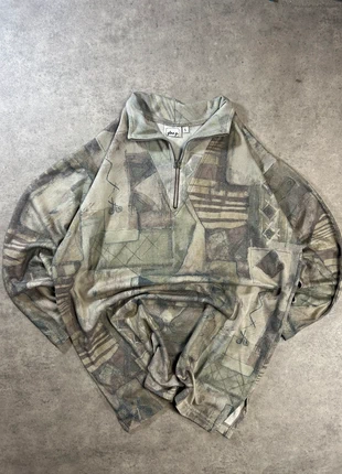 pull 1/4zip à motif vintage S oversize rétro 80/90’s/2000’s, marque: Vintage Dressing, état: Très bon état, taille: S, 15,00 €, 16,45 € Protection acheteurs incluse