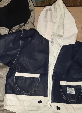 Manteau IKKS 6 mois - lot doudoune + imperméable, marca: IKKS, estado: Muy bueno, tamaño: 3-6 meses / 62 cm, 12,00 €, 13,30 € Protección al comprador incluida