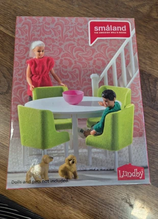 Ensemble de salle à manger de maison de poupée Lundby Smaland, marke: Lundby, zustand: Neu, größe: Einheitsgröße, 25,00 €, 26,95 € beinhaltet Vinted-Käuferschutz Pro
