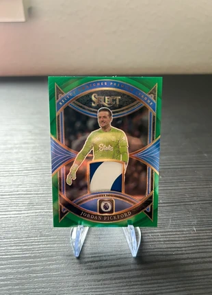 Panini Select Jordan Pickford Patch first print 1/5, merk: Panini, staat: Heel goed, € 79,99, € 84,69 inclusief Kopersbescherming