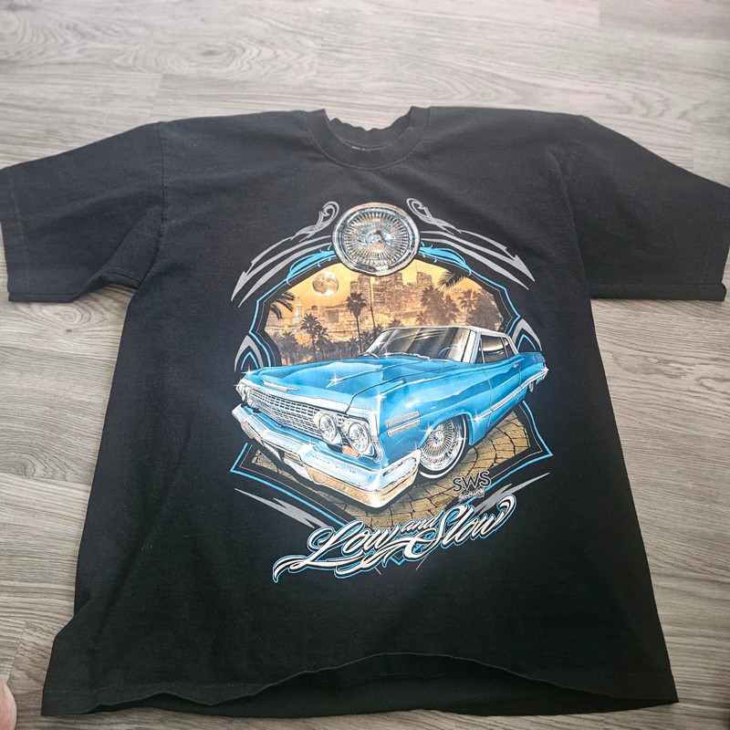 Low Rider Low and slow. Tshirt on a super max heavy size 2xl. Good condition. 1