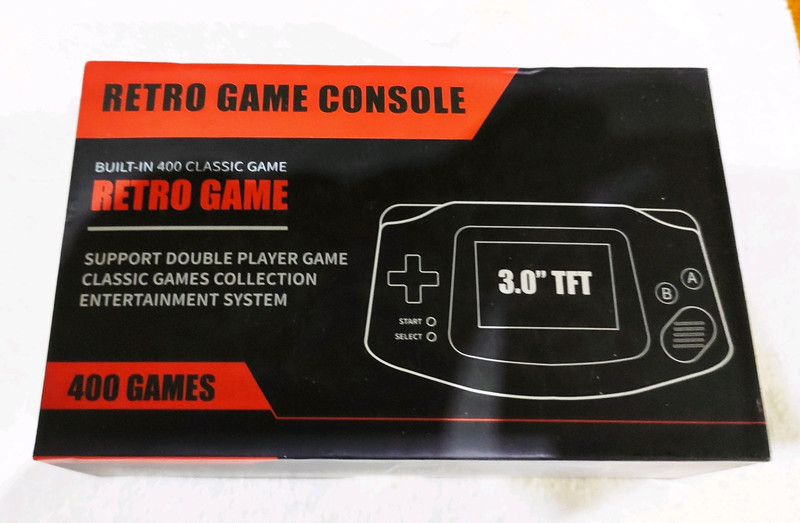Rétro gaming Nintendo GBA like game boy advance 400 jeux nes !