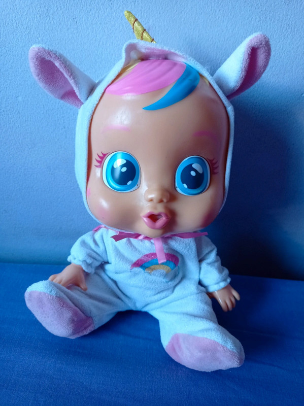 Cry Babies Muñeca Unicornio Bebés Llorones Dreamy Unicorn.