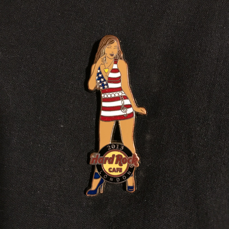 Hardrock Café Pins London Flag Dress Girl 2013 | Vinted