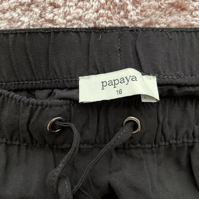 Papaya on sale cropped trousers