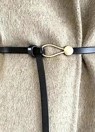 Ceinture cuir nœud noire, marque: sans marque, état: Neuf avec étiquette, taille: Ajustable, 9,60 €, 10,78 € Protection acheteurs (Pro) incluse