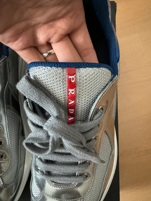 Prada americas cup suede online