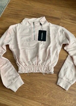 Light Pink zip up sweater - PLT - Size Small, brand: PrettyLittleThing, condition: New with tags, size: S / 8, £3.00, £3.85 includes Buyer Protection Pro