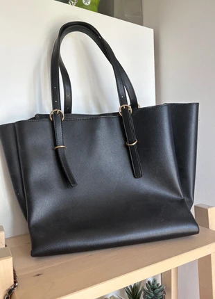 Sac cabas noir Pimkie, marque: Pimkie, état: Très bon état, 30,00 €, 32,20 € Protection acheteurs incluse