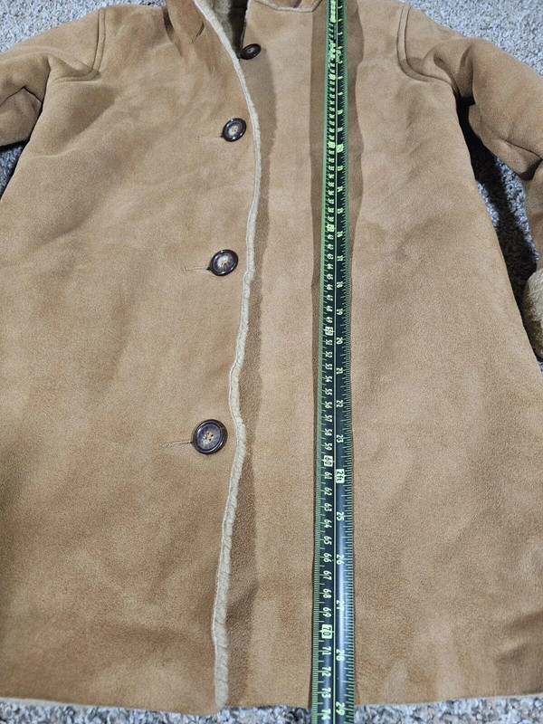 Gap Suede Sherpa Hooded Jacket L(10) See Measurements 4