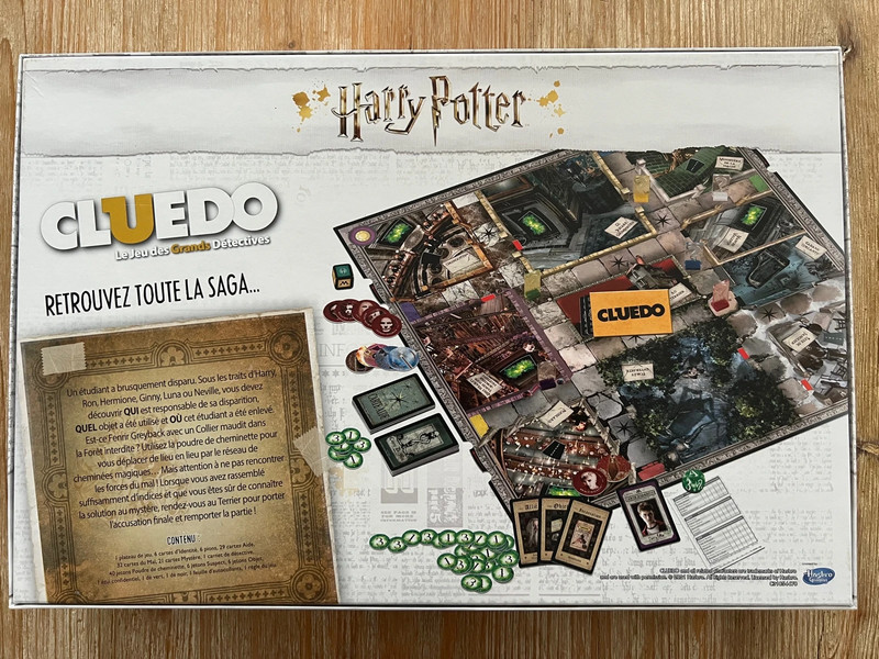 Cluedo Harry Potter - Jeux de société Harry Potter Winning Moves
