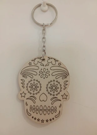 Porte-clé en bois, staat: Nieuw met prijskaartje, € 2,00, € 2,80 inclusief Kopersbescherming