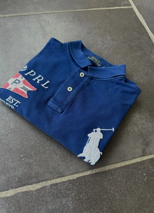 M Polo Ralph Lauren bleu marine gros logo, marque: Ralph Lauren, état: Très bon état, taille: M, 20,00 €, 21,70 € Protection acheteurs incluse