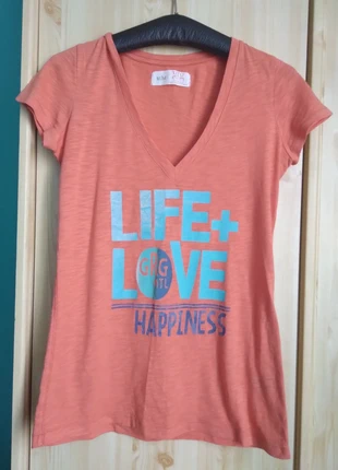 T-shirt femme V orange. T.M. Marque GRG, marke: GRG, zustand: Sehr gut, größe: M / 38 / 10, 4,00 €, 4,90 € inklusive Vinted-Käuferschutz