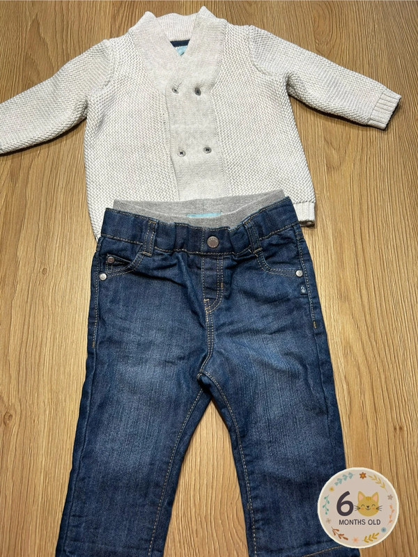 Ensemble Obaïbi Veste+Jean 6 mois 1