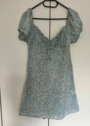 Coup de cœur d’été : Robe bleue à fleurs – Taille L – SHEIN, marke: Shein, zustand: Sehr gut, größe: L / 40 / 12, 5,00 €, 5,95 € inklusive Vinted-Käuferschutz